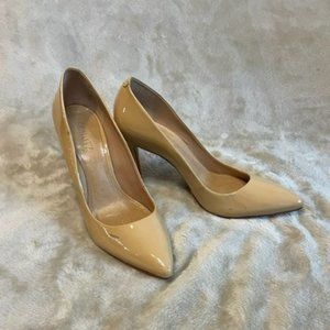 Schutz Nude Patent Leather Pumps - EU 38 - US 7.0 / 7.5